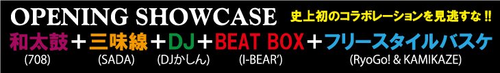 オープニングショーケース